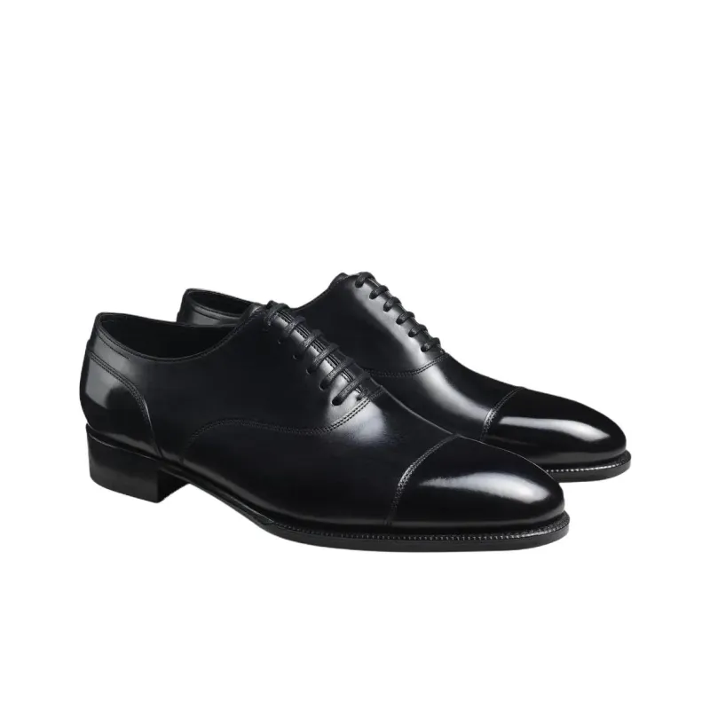 JOHN LOBB Alford Dress Shoes Men's Black-2