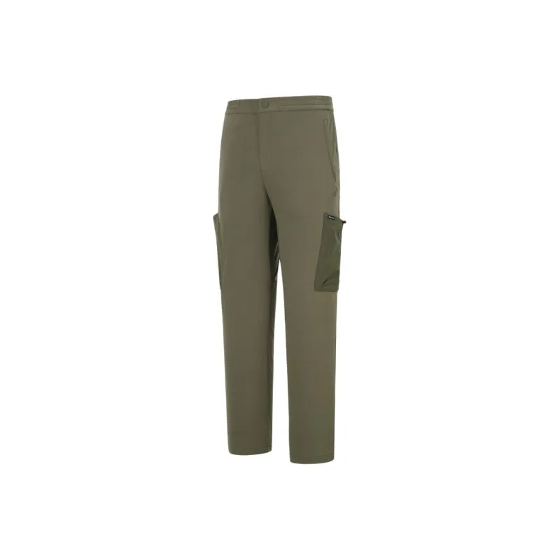 KOLON SPORT Sotsori Bus Casual Pants Men's Khaki Yellow Color-0