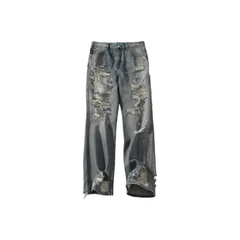 A SQUARE ROOT Jeans Unisex Vintage Blue