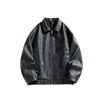 Yiwen Leather Jackets Unisex