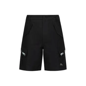 EVISU Cargo Shorts Men Black