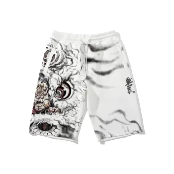 SANSYAS Casual Shorts Unisex White