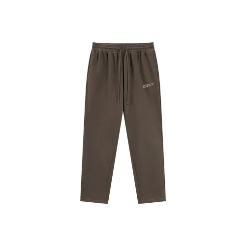 Crying Center Casual Pants Unisex Dark Coffee