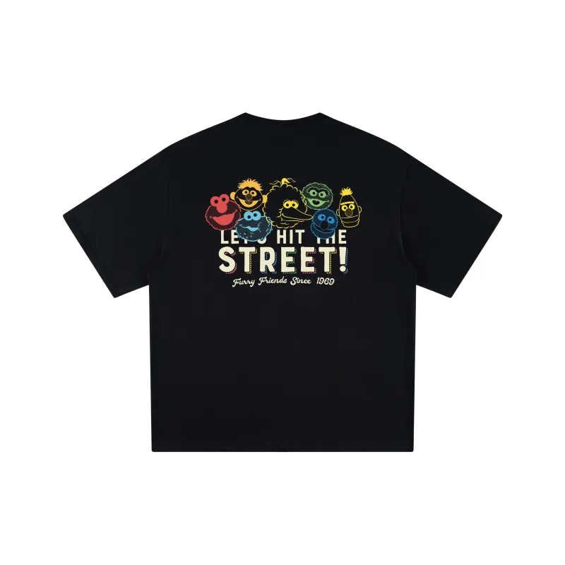 SESAME STREET Short Sleeved T Shirts Unisex-0