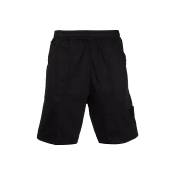 STONE ISLAND L13F2 Stretch Cotton Lyocell Satin Ghost Piece Garment Dyed Shorts