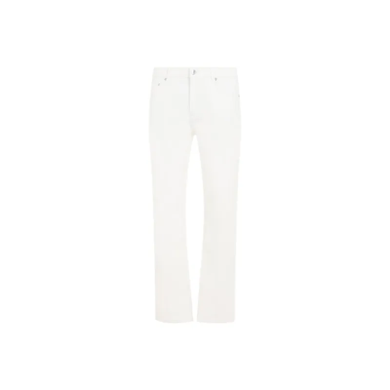 ETRO Patterned jacquard Straight leg Jeans-0