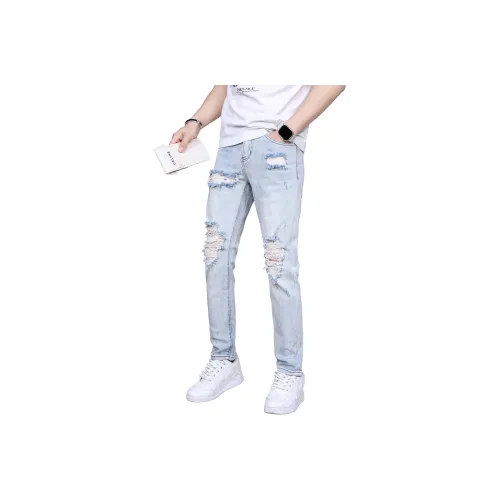 FUERZA Jeans Unisex Light Blue