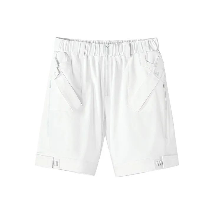 NORVINCY Urban Techwear Magnetic Buckle Cargo Shorts Unisex-5