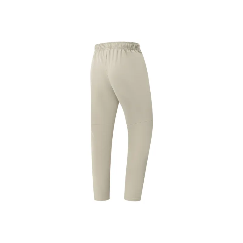 LiNing Fitness Series Sports Pants Men's Coffee Foam Umber-1