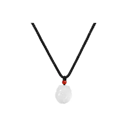 VOCK Chalcedony Jade Necklaces Unisex