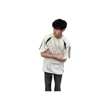 XIDELONG T Shirt Unisex Smoke Cloud Gray