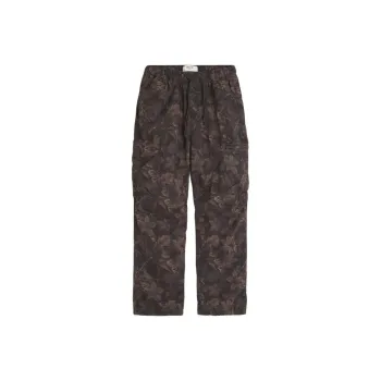 Hollister Cargo Pants Men's Dark Brown Camouflage