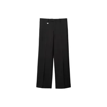Burberry Straight leg Wool blend Trousers