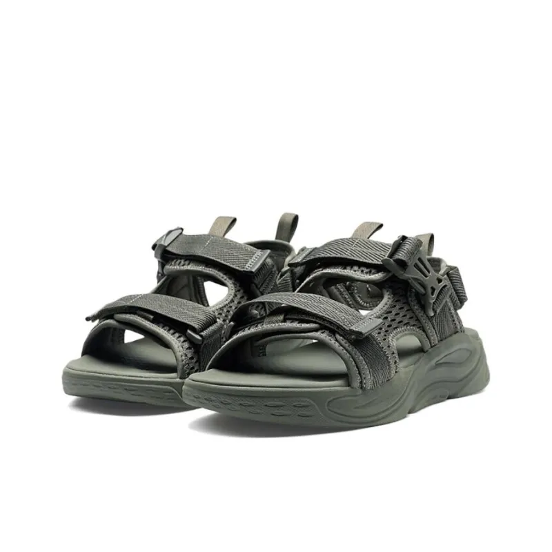 XTEP Liekong Beach Sandals Men's Spruce Green-2