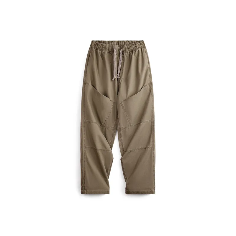 MADEN Casual Pants Men's Khaki Green-0