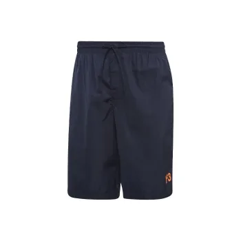 Y 3 Casual Shorts Men Dark Blue