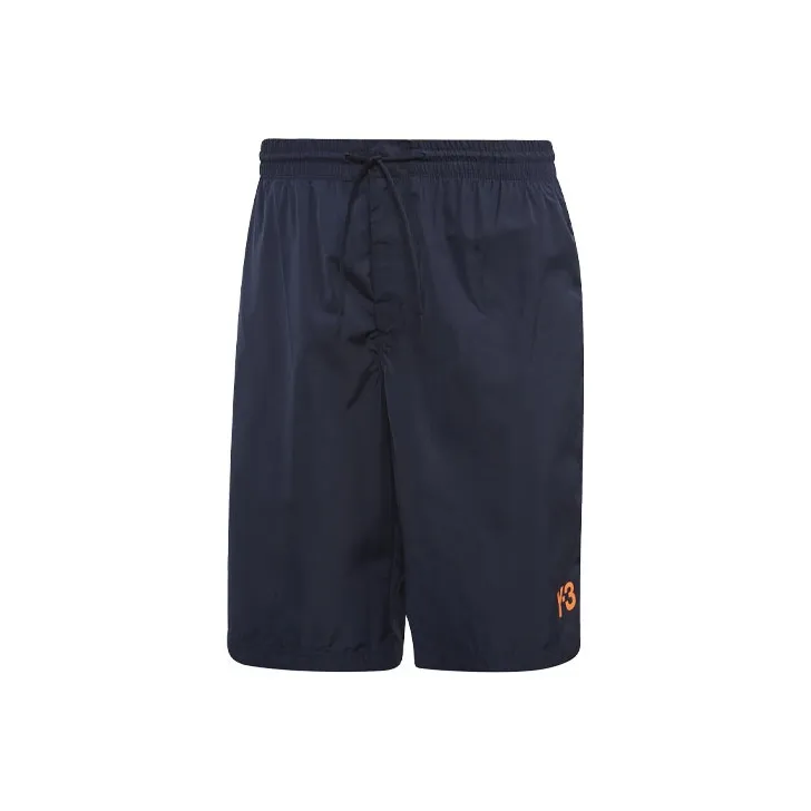Y 3 Casual Shorts Men Dark Blue-0