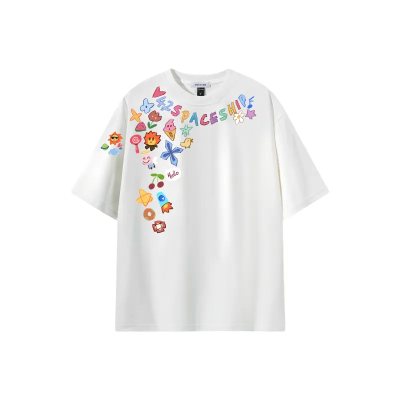 42SPACESHIP T Shirts Unisex-6