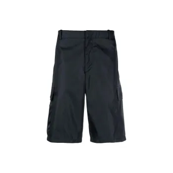 PRADA SS23 Cargo Shorts Men's Marine Blue
