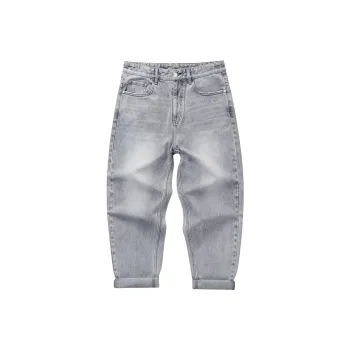FAIRWHALE Jeans Unisex Light Gray