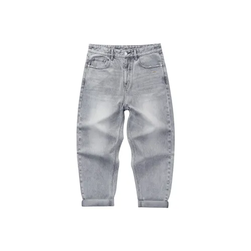 FAIRWHALE Jeans Unisex Light Gray