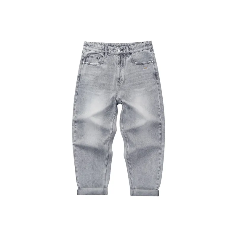 FAIRWHALE Jeans Unisex Light Gray-0