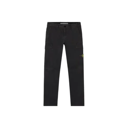 STONE ISLAND Stretch cotton Tapered leg Trousers