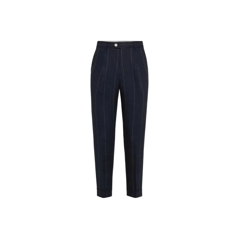 Brunello Cucinelli Pleated Trousers-0