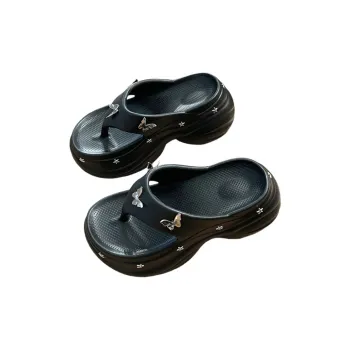 Meter Platform Height Increasing Stars Slippers Summer Versatile Casual Flip Flops Fashion Platform Sole Sandal
