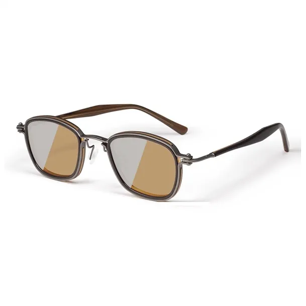 Morakot Pure Titanium Square Sunglasses Men's-0