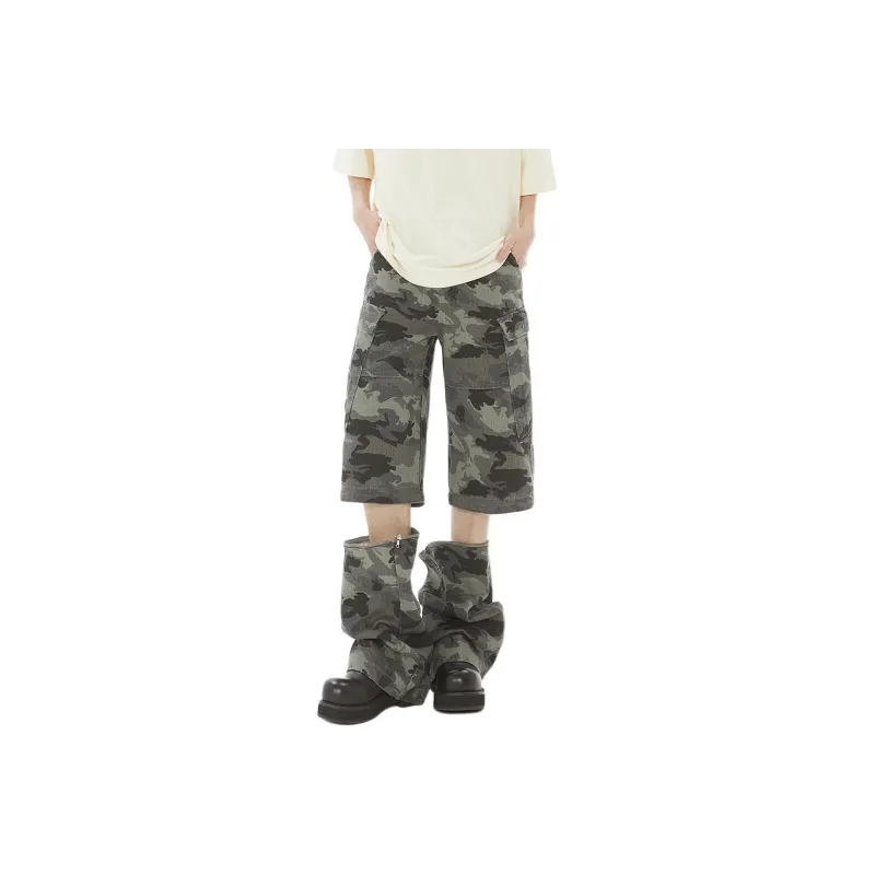 HCHUICHENG Cargo Pants Unisex-7