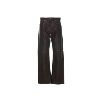 Sunflower Loose Logo Patch Straight Leg Trousers