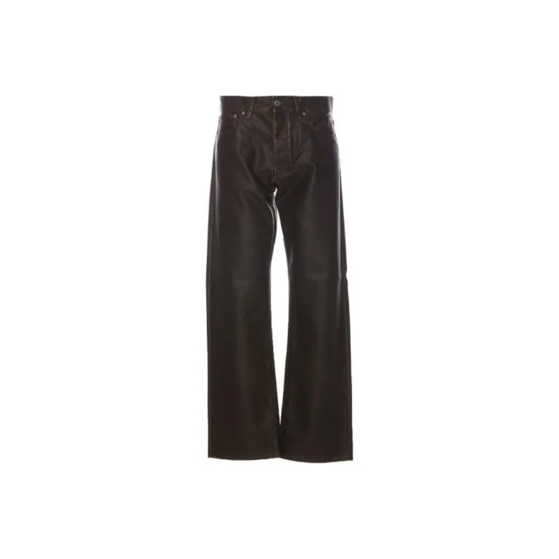 Sunflower Loose Logo Patch Straight Leg Trousers-0
