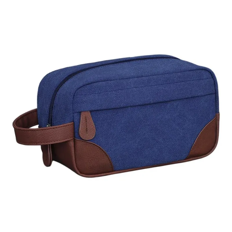 LETOO Canvas Toiletry Bag Men's Multicolor-3