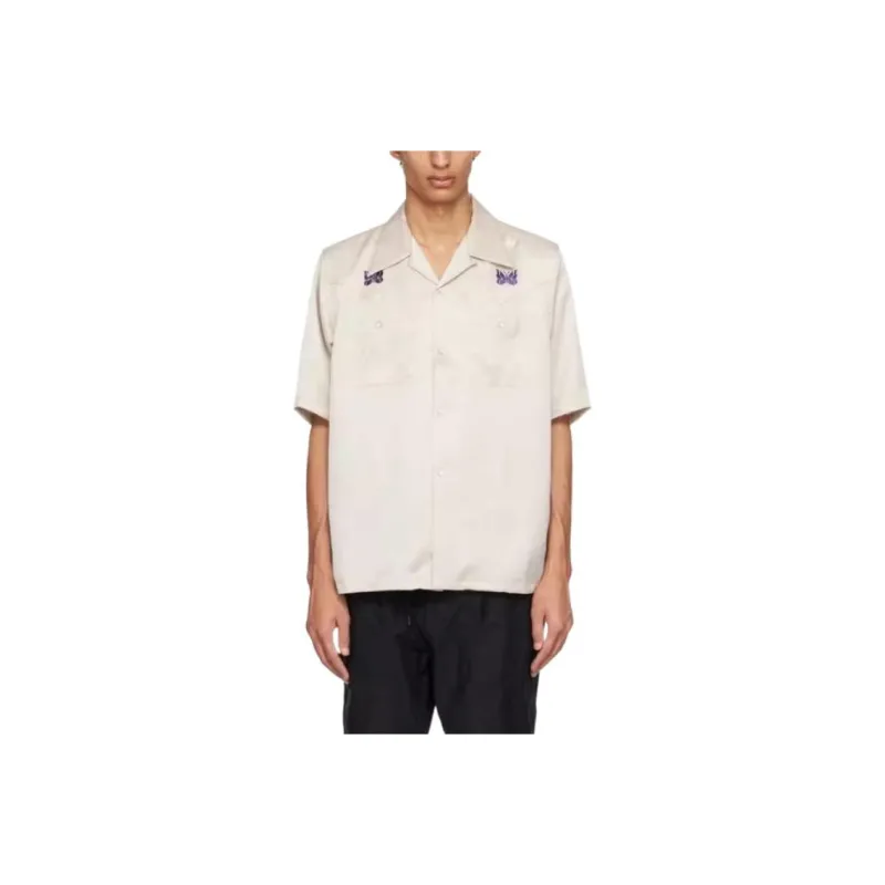 NEEDLE & THREAD Shirt Men's Beige-0