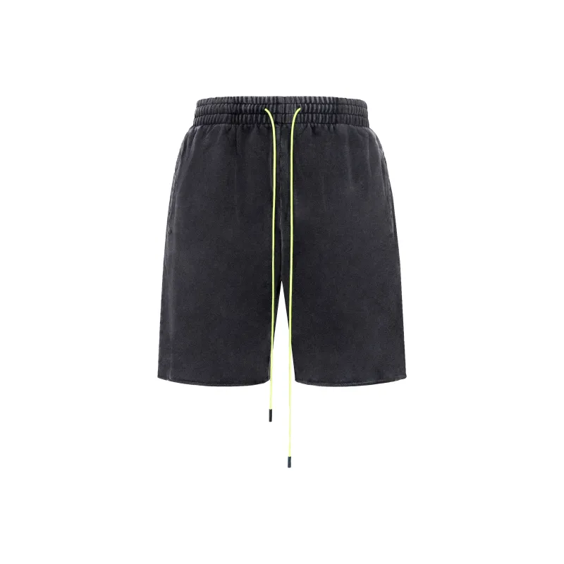 Askyurself Shorts Unisex Washed Black-0