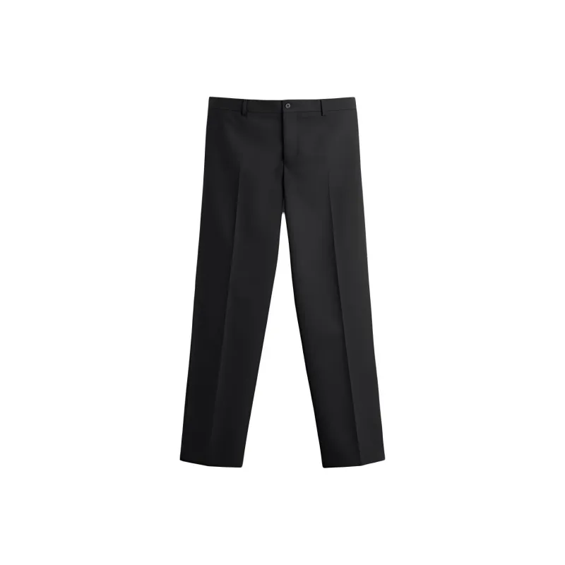 ZARA Suit Trousers Men Black-0