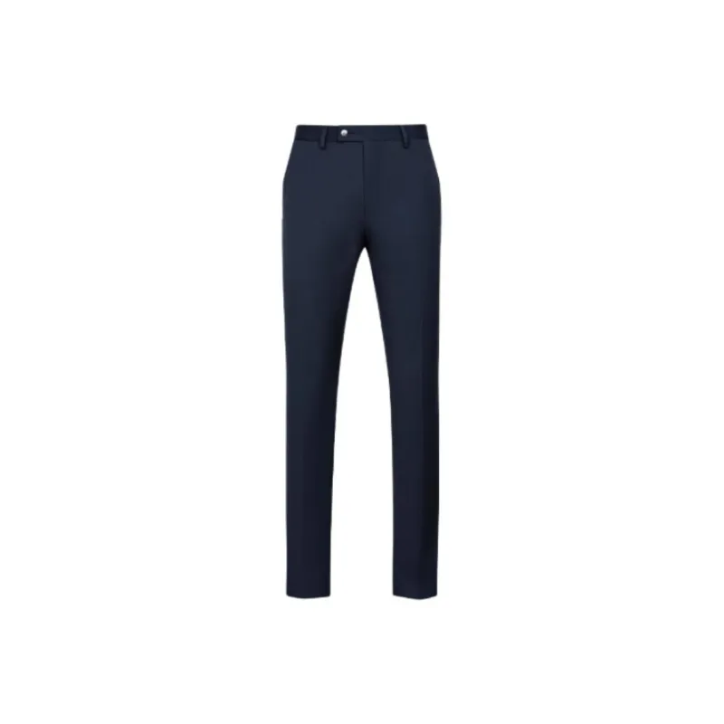 DIKENI Suit Trouser Men's Dark Blue Gray-0