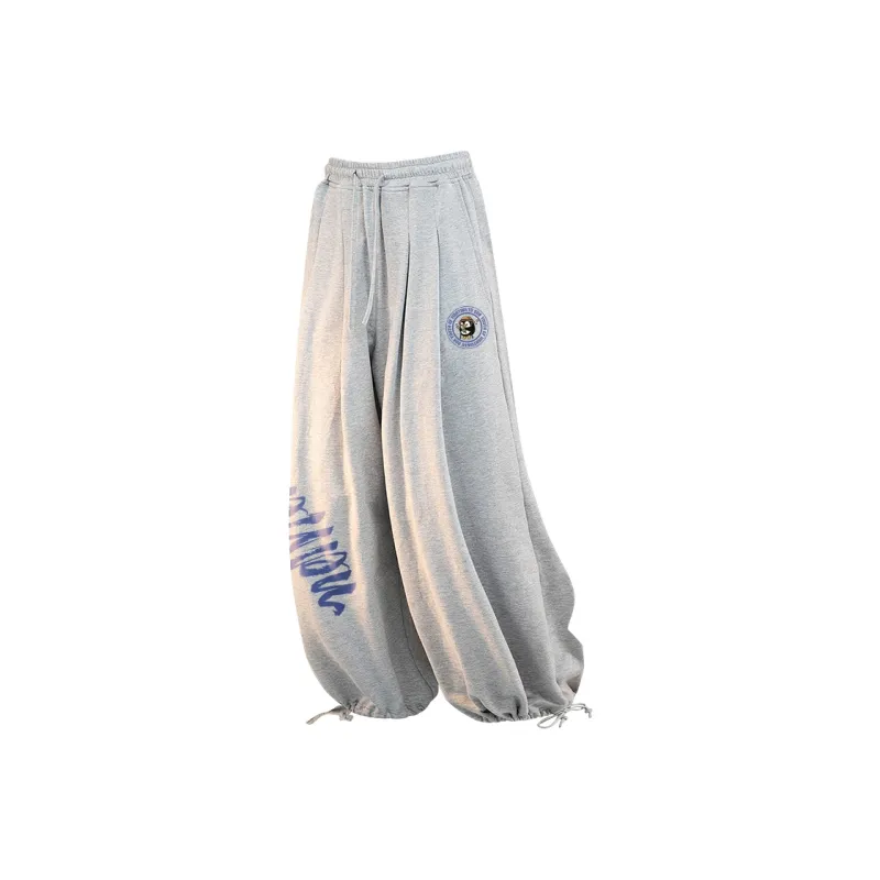 PUPU ALIENS Casual Pants Unisex Black-4