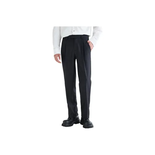 A.B.X Seasonal Wide Leg Opening Stackable Spring And Fall Casual Pants Men's