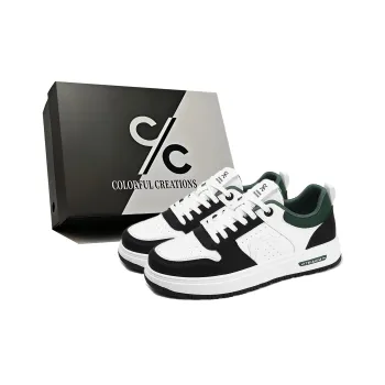 Colorful Creations Abrasion Resistant Breathable Slip Resistant Low Top Skateboard Shoes Men's Box