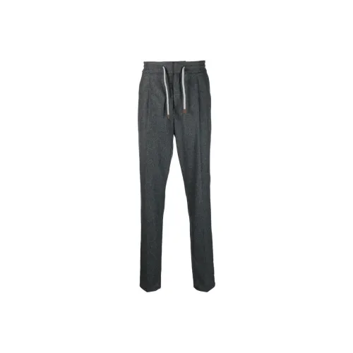 Brunello Cucinelli Drawstring Pleated Trousers