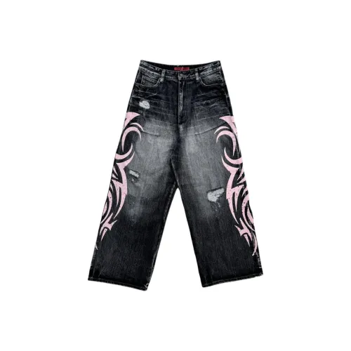 Jaded London Jeans Unisex Pink