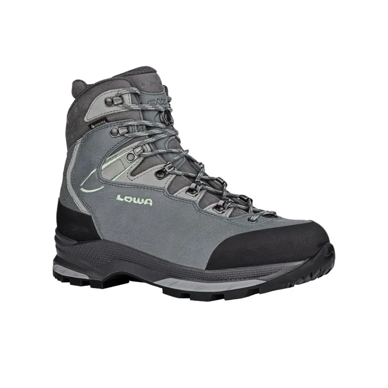Lowa Anti Slip Wear Resistant High Top Hiking Shoes Women's Gray-2