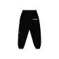 Black Letter Fleece-Lined Sweatpants Basic