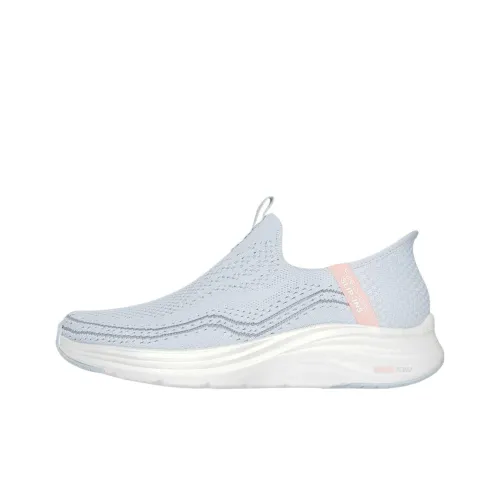 Skechers Vapor Foam Anti Slip Wear Resistant Low Top Casual Shoes Women's Blue