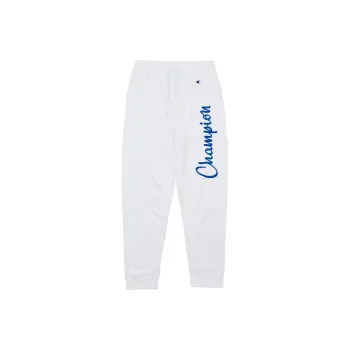 Champion FW24 Knitted Sports Pants Men's White