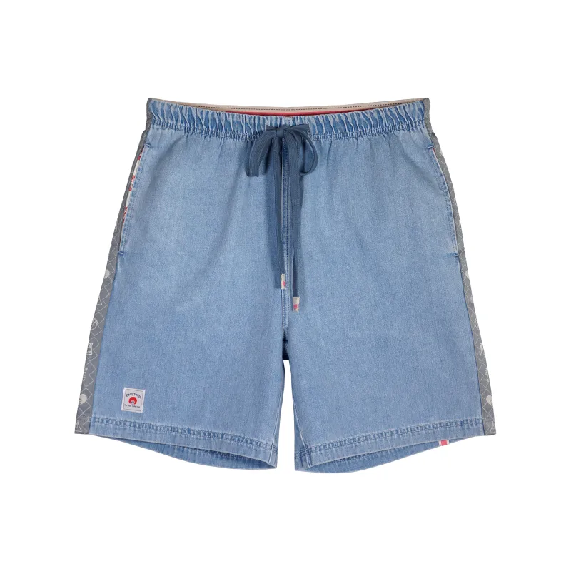 Betty Smith Denim Shorts Unisex Light Blue Denim-0