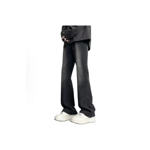BAGE Jeans Unisex Black Gray Color