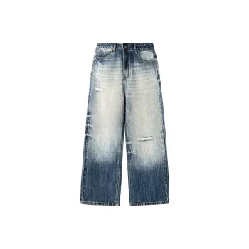 FAR BACK Jeans Unisex Vintage Blue